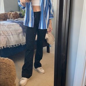 Express Black Flare Pant